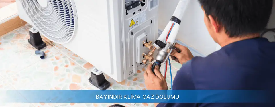 Bayındır İlçemi Alarko Carrier Klima Gaz Dolumu