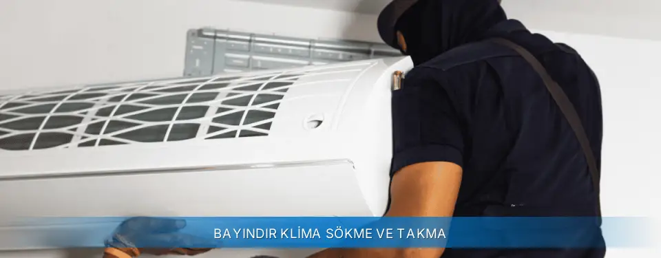 Bayındır İlçemi Alarko Carrier Klima Sökme ve Takma